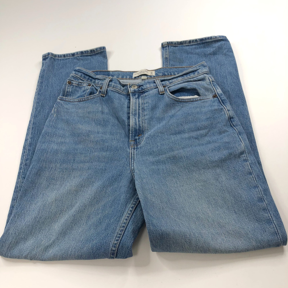 Abercrombie & Fitch The 90's Straight Ultra High Rise 8R/29 (Fits 30W 31L) Jeans